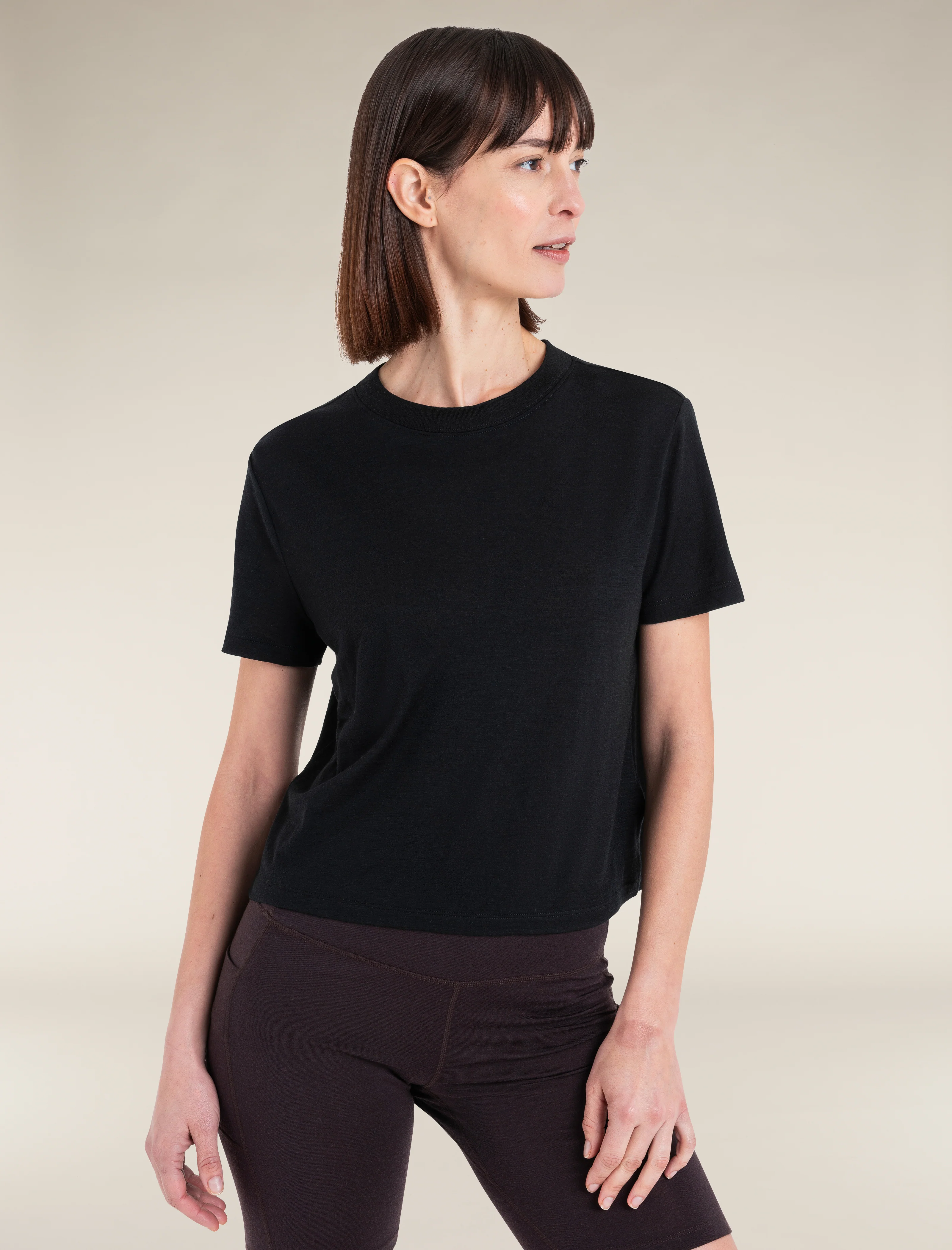 Women's Merino 150 Tech Lite Short Sleeve Crop T-Shirt