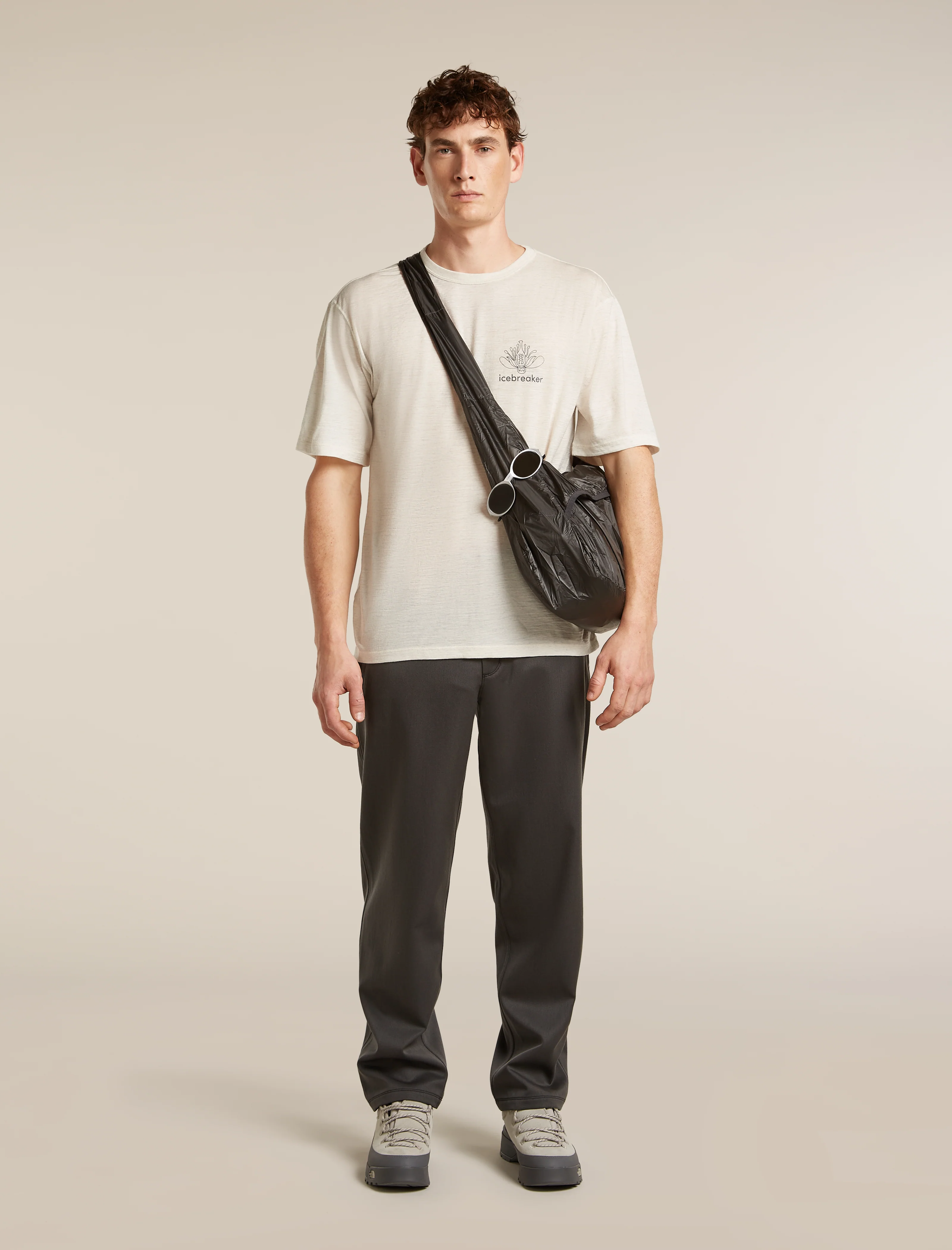 Men's Merino 150 Tech Lite Short Sleeve Relaxed Tee Fern Study