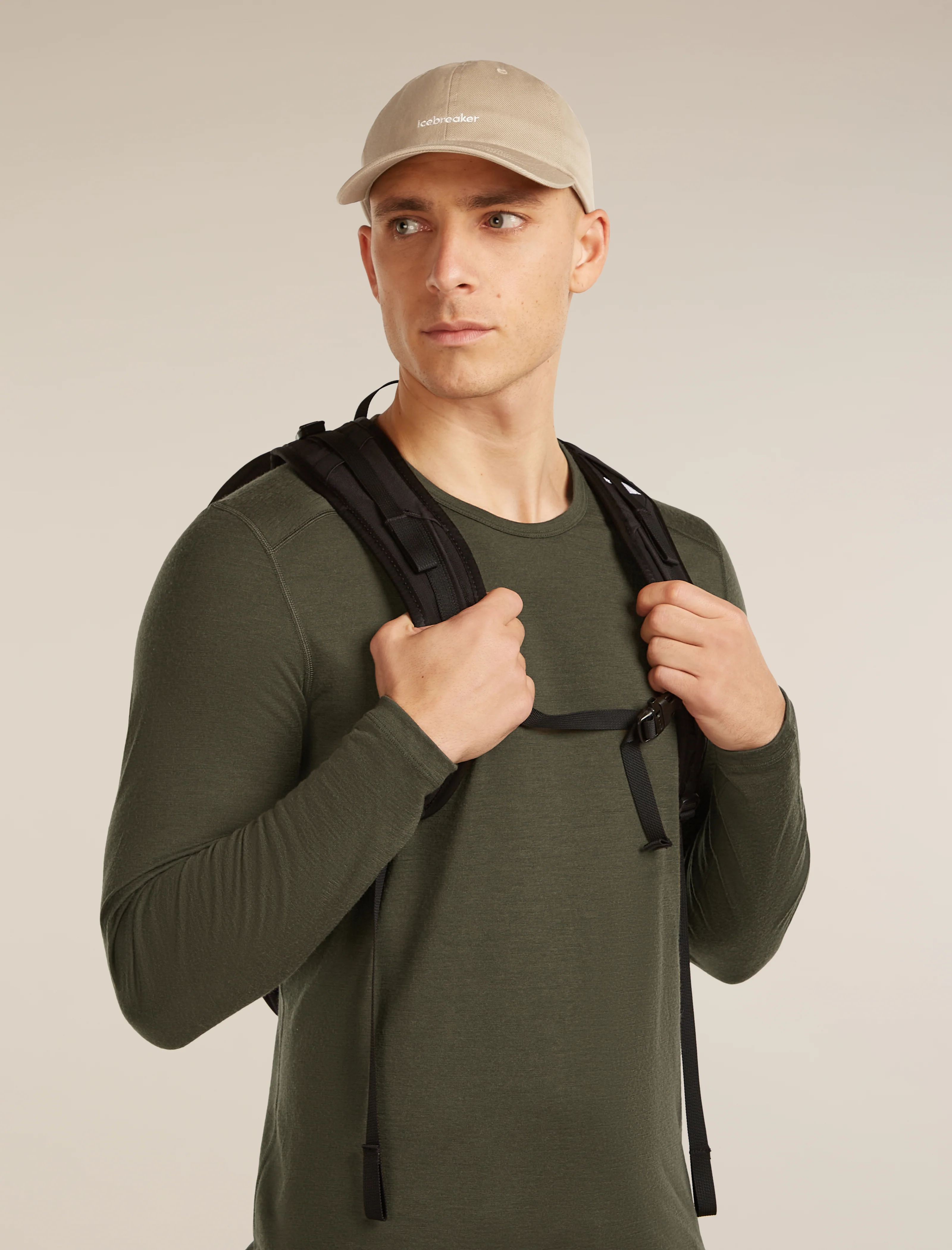 Unisex Merino icebreaker 6 Panel Cap