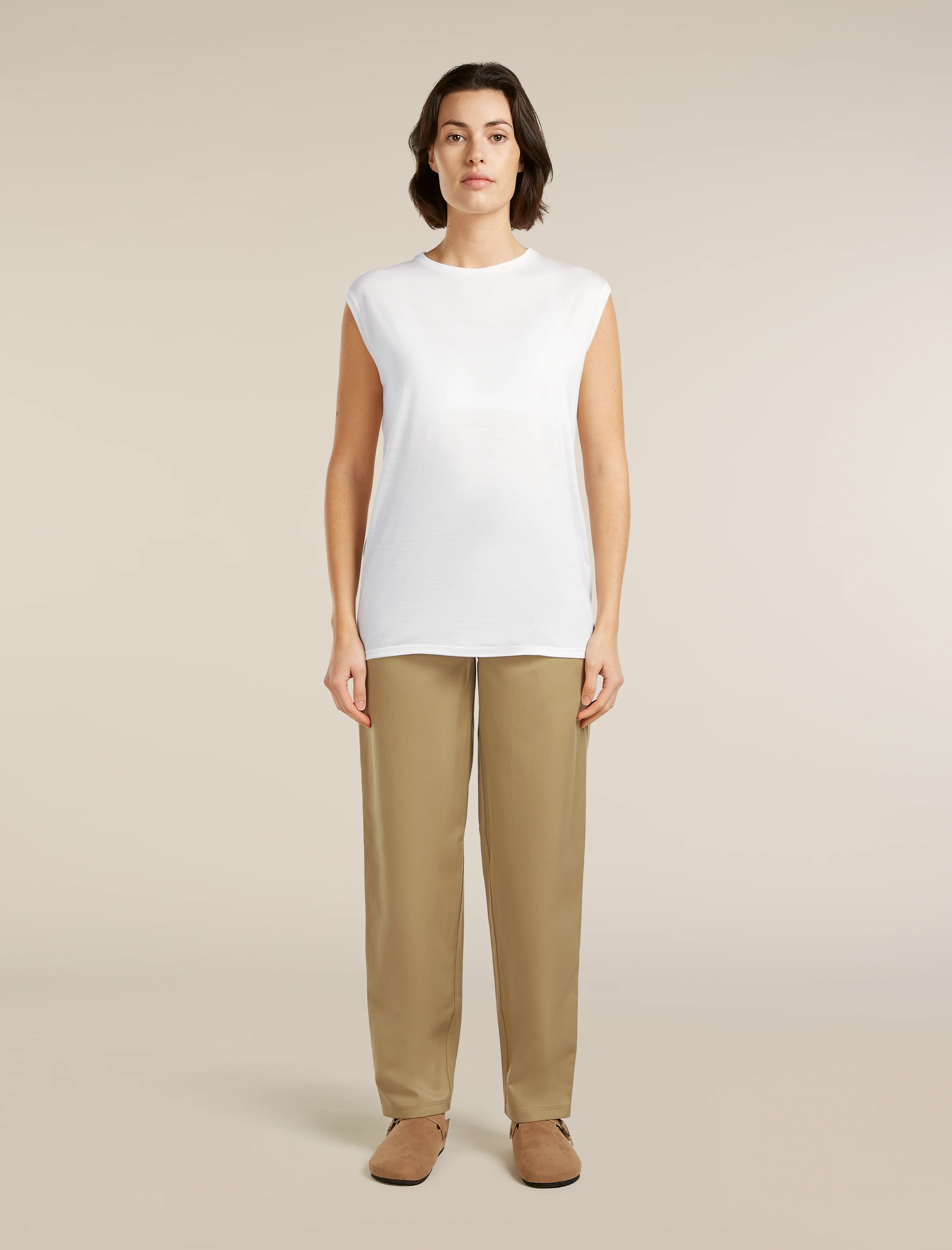 Women's Merino Cotton Twill Wander Pants
