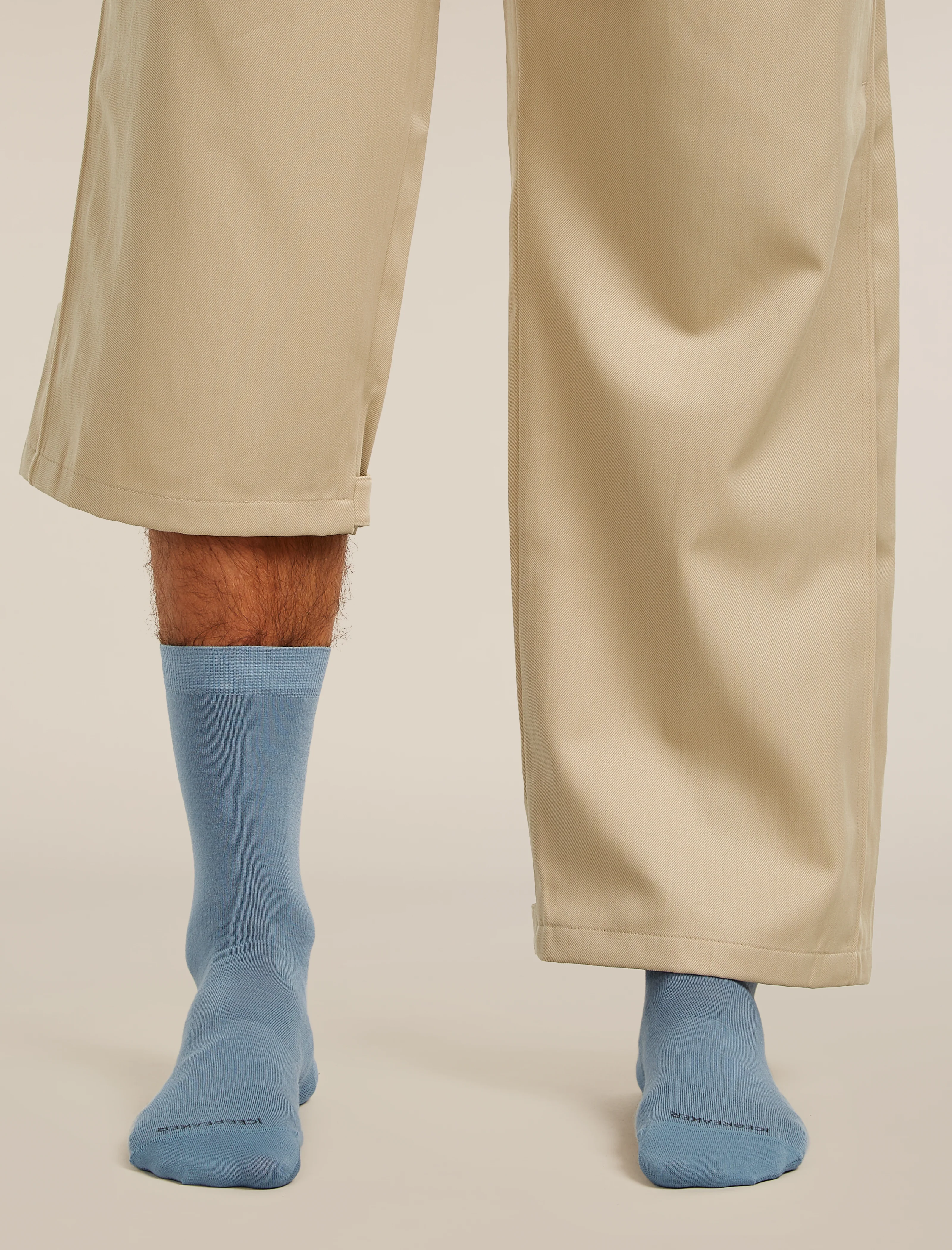 Men's Merino Lifestyle Fine Gauge Crew Socks